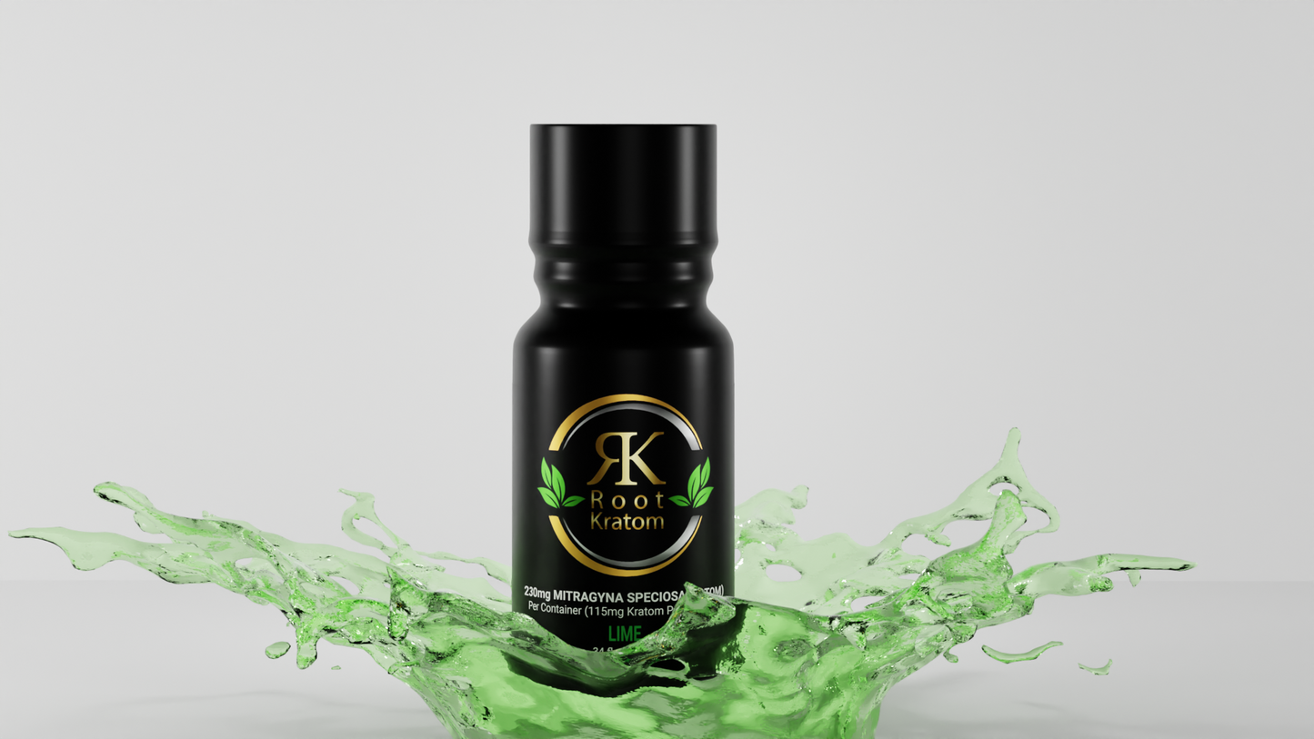 Root Kratom Lime 10ml.