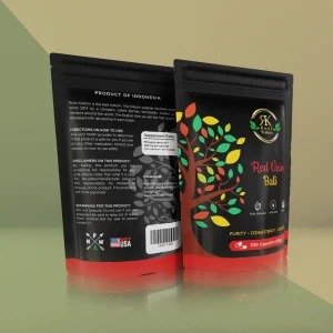 Root Kratom Red Vein Capsules – 100 Count | Lab-Tested Herbal Supplement for Relaxation, Mood & Natural Relief