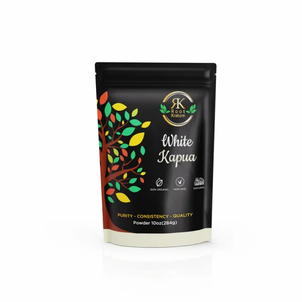 White Kapua Kratom Powder