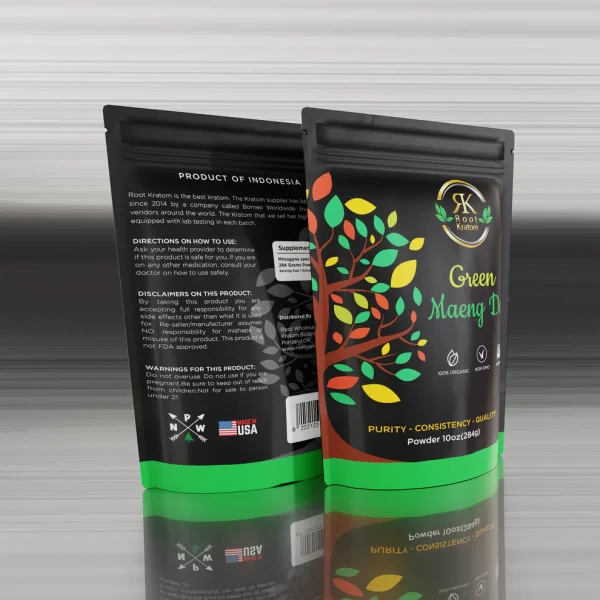 Green Maeng Da Kratom Powder - Image 2