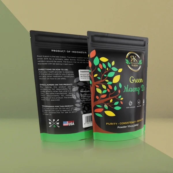 Green Maeng Da Kratom Powder - Image 3