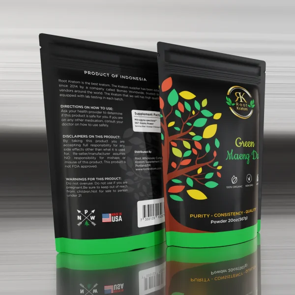 Green Maeng Da Kratom Powder - Image 2