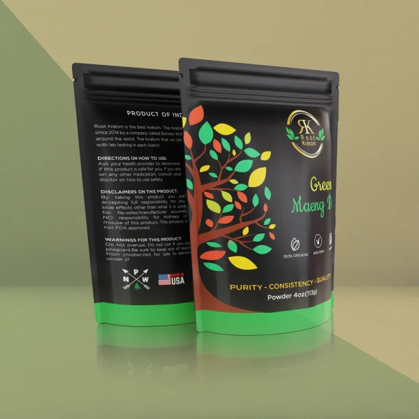 Green Maeng Da Kratom Powder - Image 2