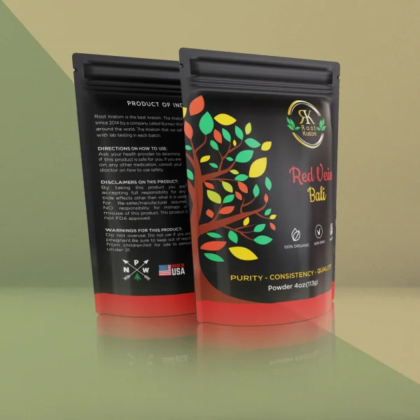 Red Vein Bali Kratom Powder - Image 2