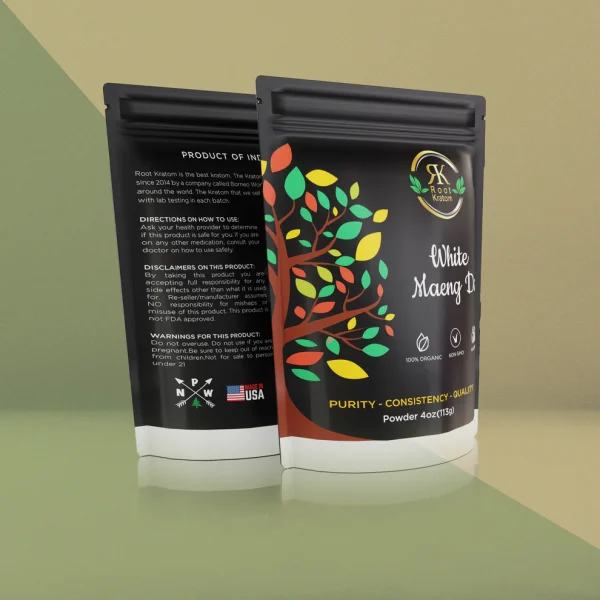 White Maeng Da Kratom Powder - Image 2