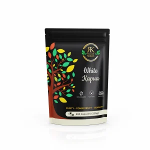 White Kapua Kratom Capsules