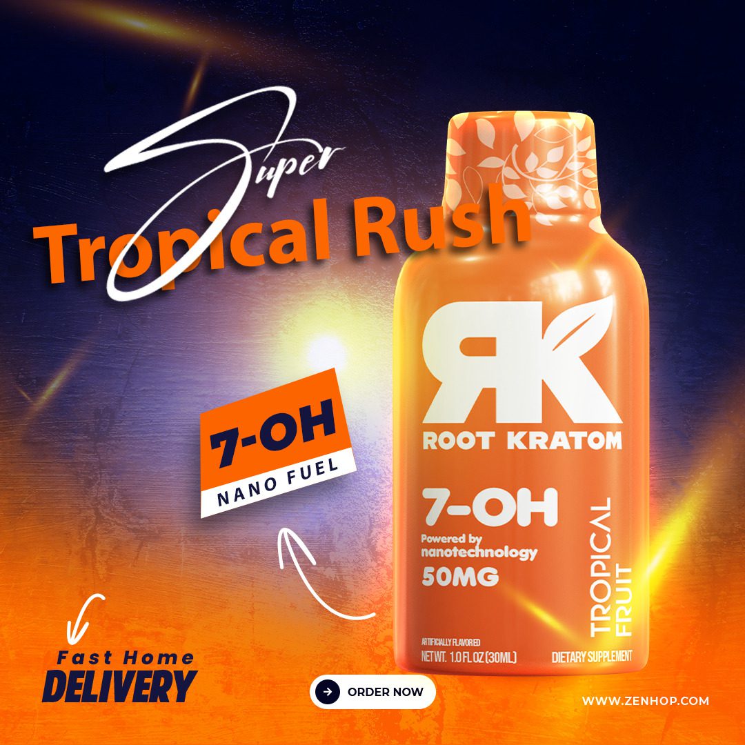 7-OH Kratom Shot – Tropical Fruit | Fast-Acting Focus (50MG) - Image 3