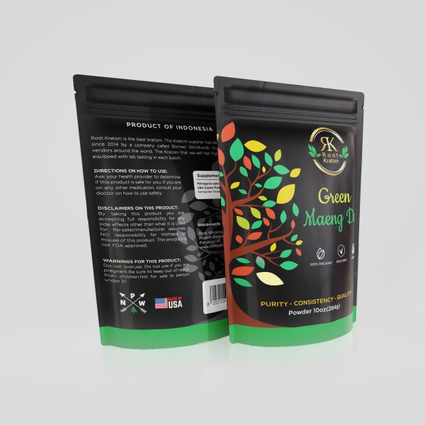 Green Maeng Da Kratom Powder - Image 4