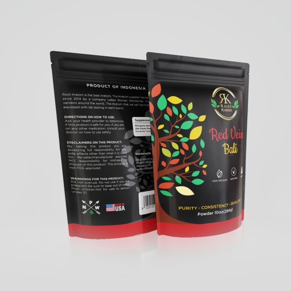 Red Vein Bali Kratom | Powder– 10oz - Image 2
