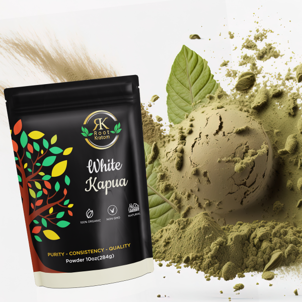 White Kapua Kratom | Powder– 10oz - Image 2