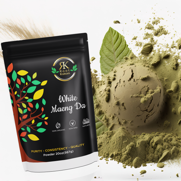 White Maeng Da Kratom – Powder | 20oz - Image 2