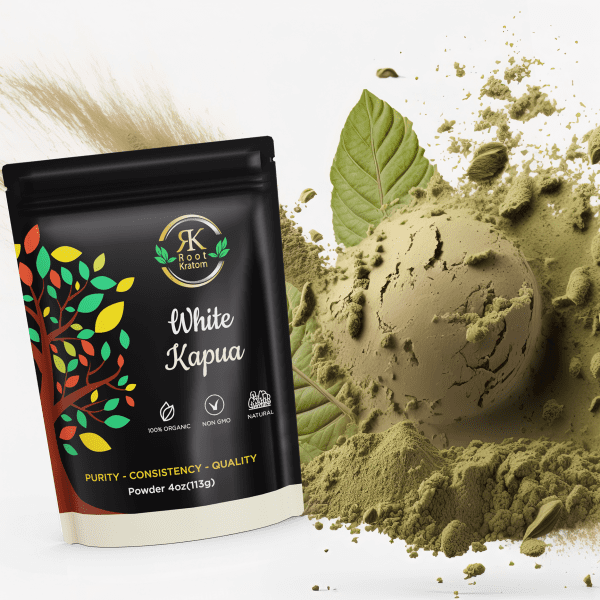 White Kapua Kratom | Powder– 4oz - Image 2