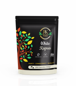 Root Kratom | White Kapua – Premium Kratom Capsules for Clarity & Energy | 250 Count
