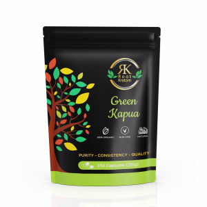 Root Kratom | Green Kapua – Premium Kratom Capsules for Energy & Balance | 250 Count