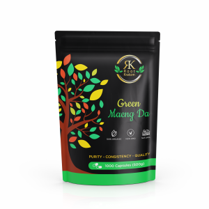 Root Kratom | Green Maeng Da – Balanced Kratom Capsules for Energy & Wellness | 1000 Count
