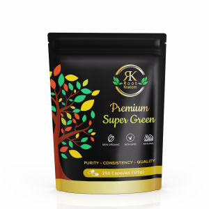 Root Kratom | Premium Super Green – High Potency Kratom Capsules for All-Day Wellness | 250 Count