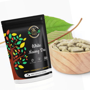 Root Kratom | White Maeng Da Kratom Capsules 500 Count – Premium kratom capsules for clean energy and focus | on rootkratom.com